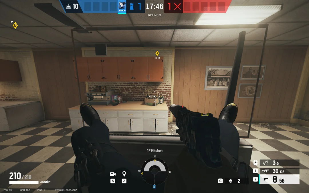 1F Kitchen - On top / Inside of Fridge