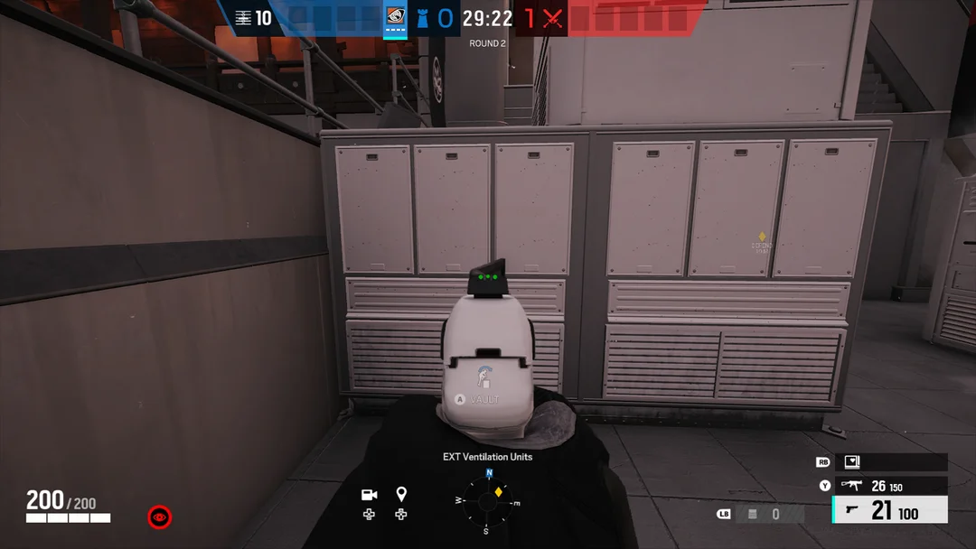 Vents shield clip