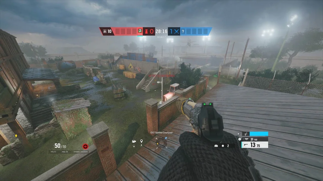 Spitfire Courtyard North Roof(Defender Route)