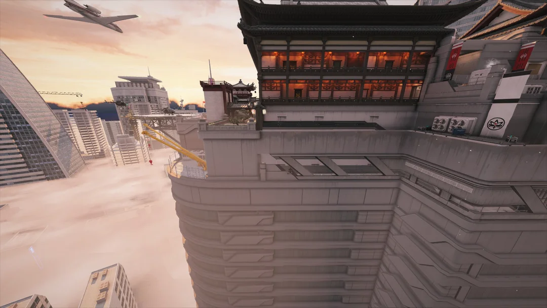 South Maintenance Catwalk + Invis Barrier Rappeling Breach