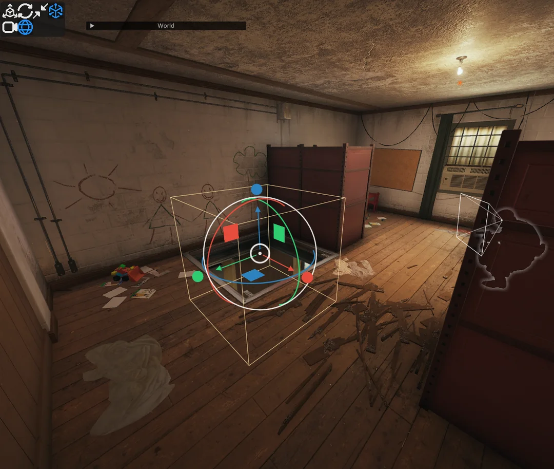 Control Room Rat spot + window peak i guess