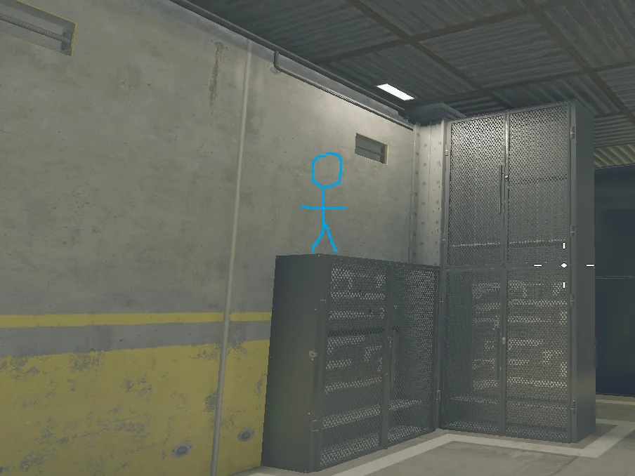 2F - Armory Lockers - Single Gun Locker