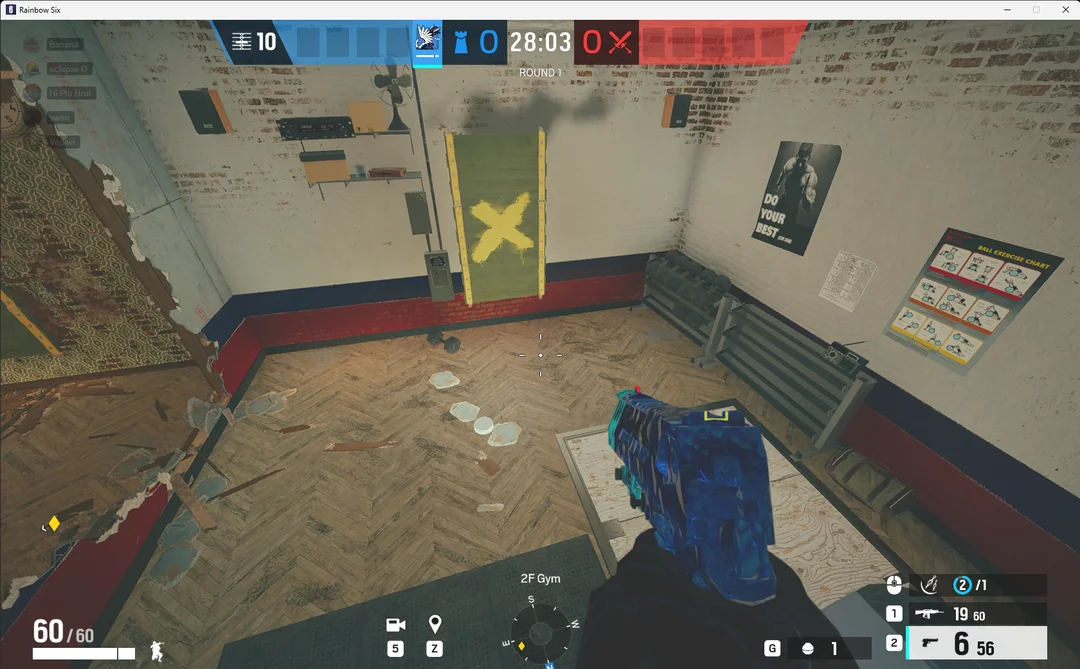 2F Gym Siege Press