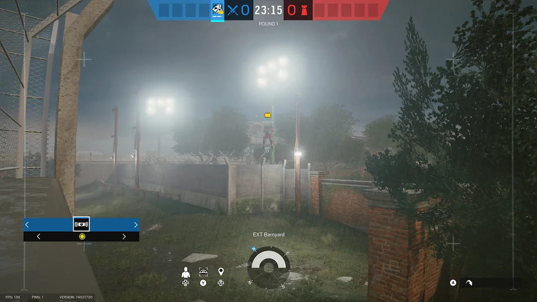 Shooting Range East Wall