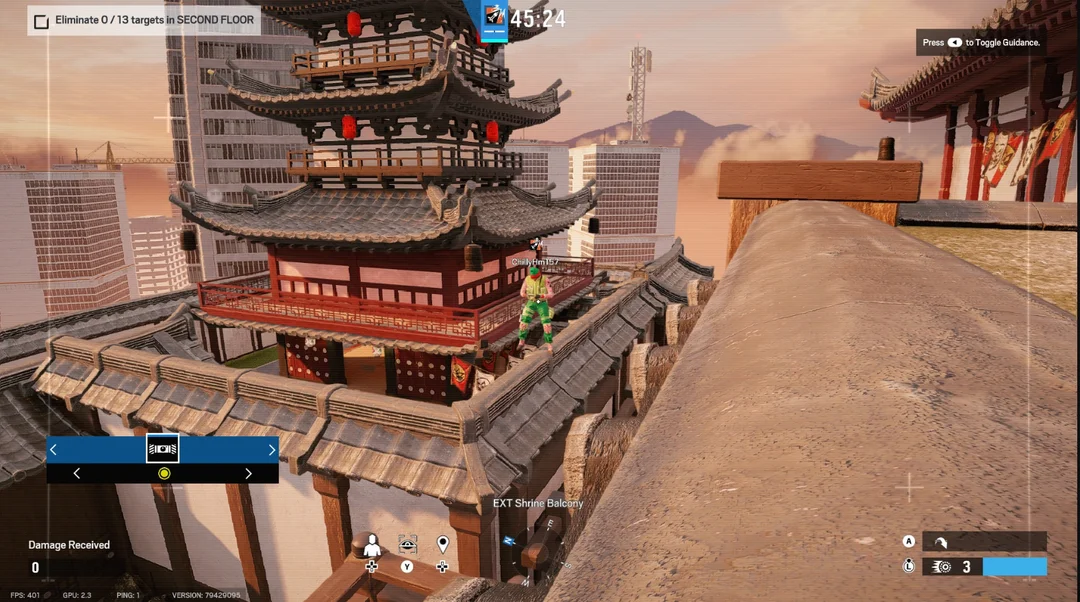 easier way to get to tower wall