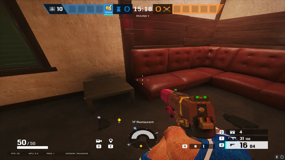 Prone MACB Lineup in Restaurant