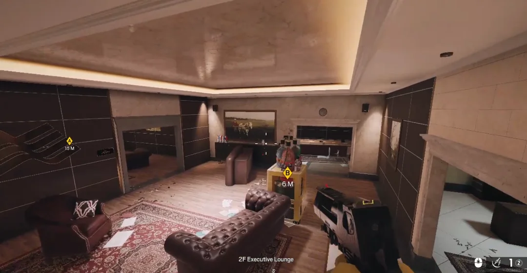 2F Executive Lounge - Bookshelf