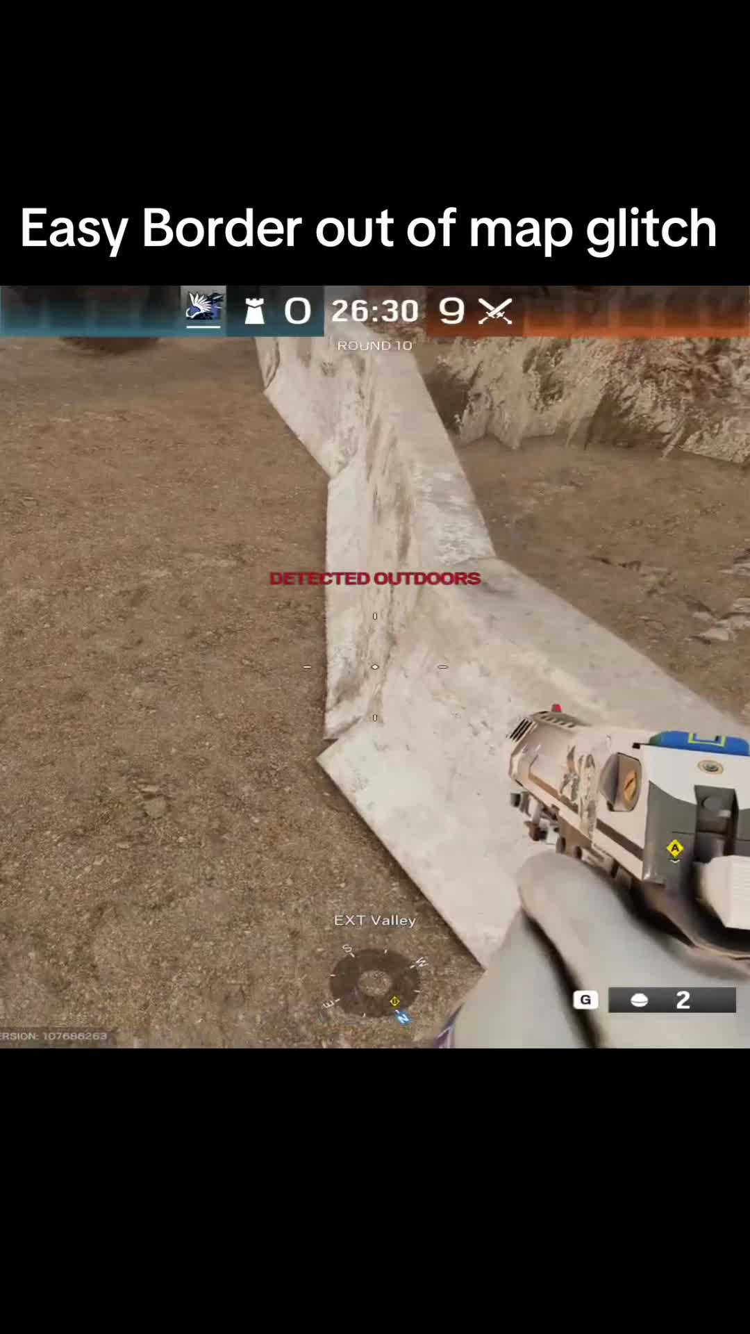Border Out of Map Valley