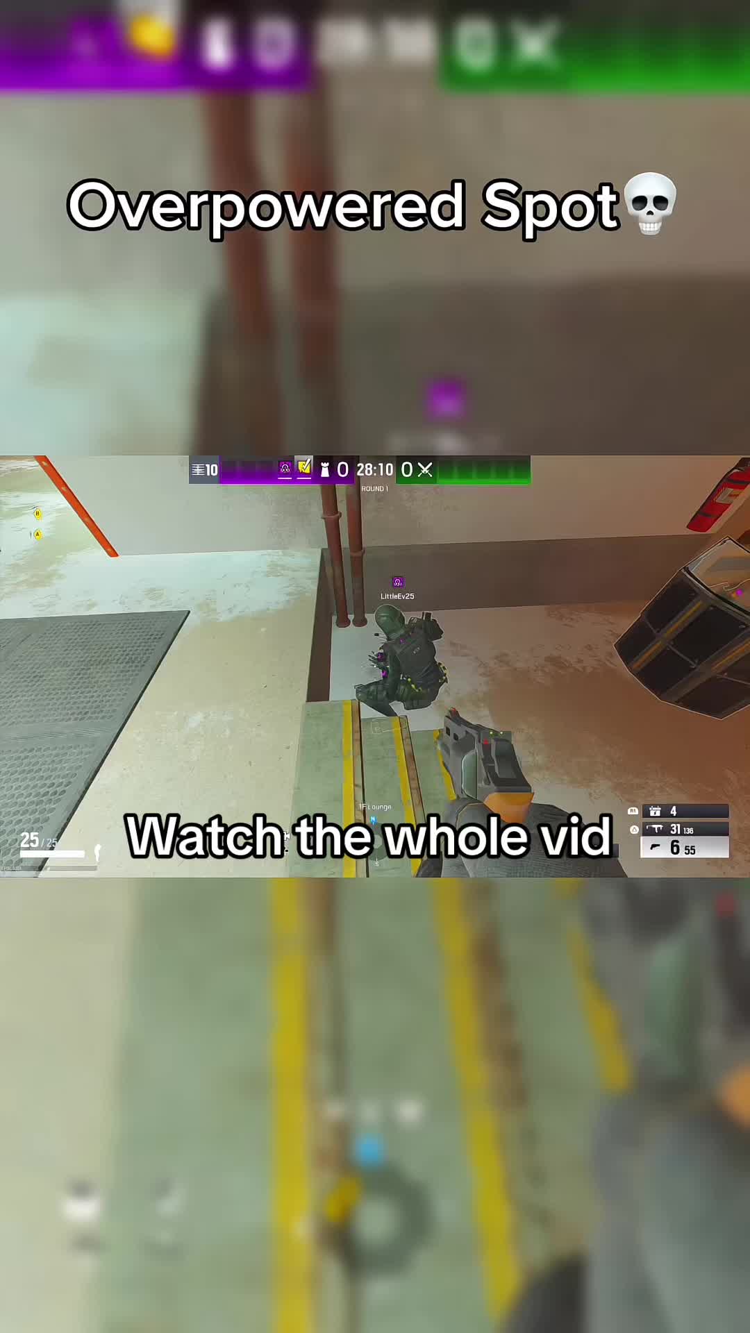 Invincible Shooting Spot/Spawnpeek